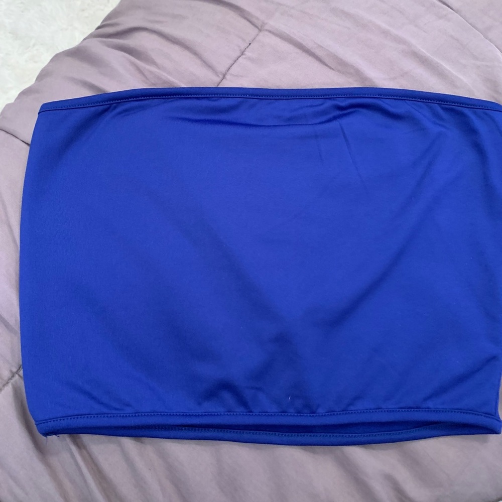 Blue Tube Top